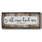 Y'all Come Back Now - Floater Framed Canvas Print