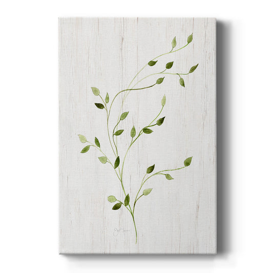 Windblown Leaves I Premium Gallery Wrapped Canvas - Ready to Hang