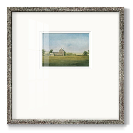 Grove Farm II Premium Framed Print Double Matboard