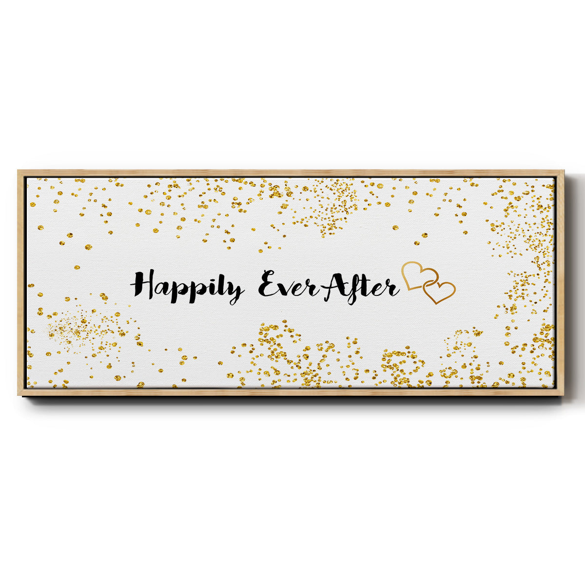 Happily Ever After - Floater Framed Canvas Print