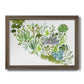 Succulent Field II - Ornate Framed Canvas Print