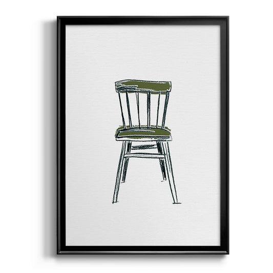 Take a Seat IV - Modern Framed Canvas Print