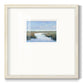 Coastal Plains II Premium Framed Print Double Matboard