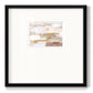 Gold Quartz II - Double Matboard Framed Print