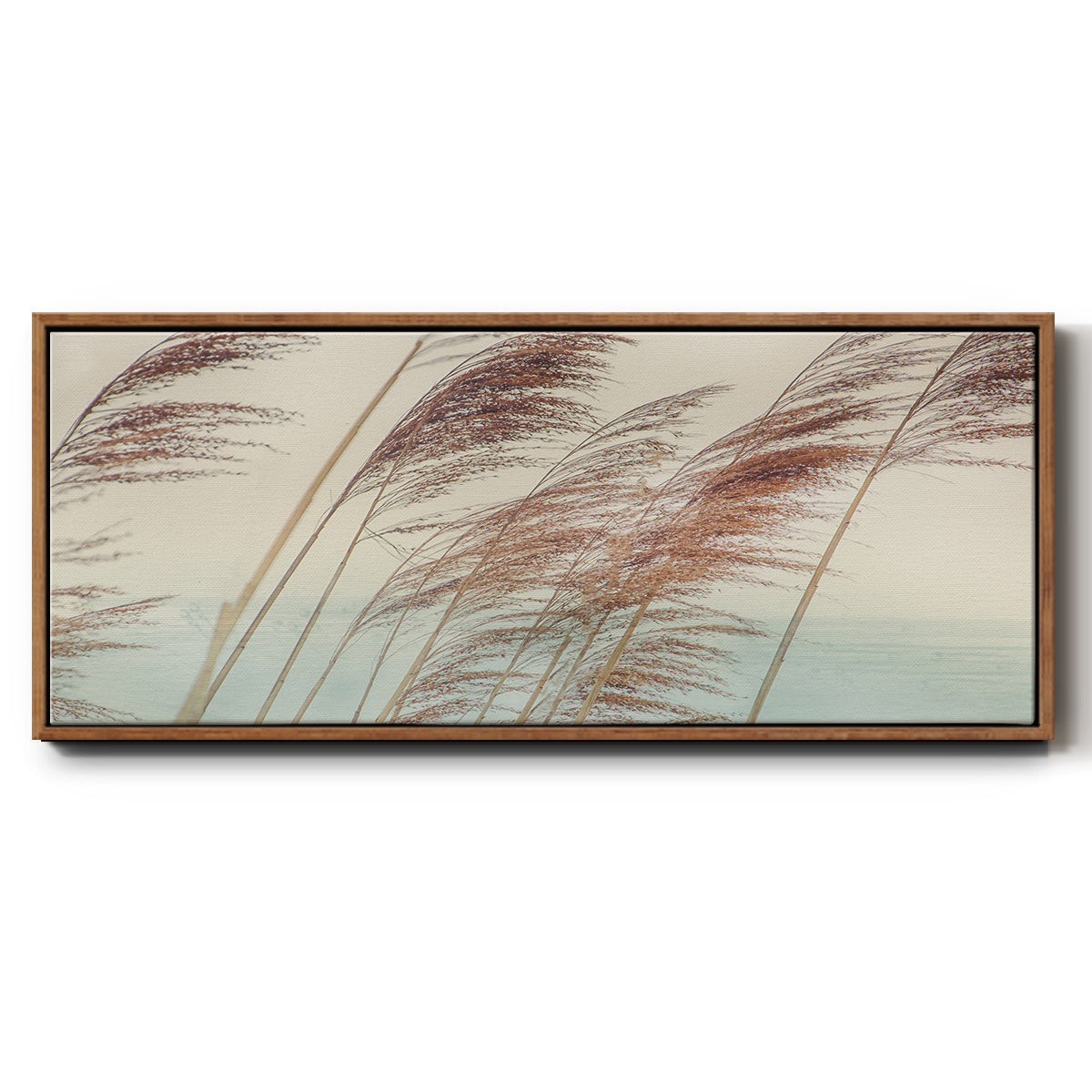 Windy II - Floater Framed Canvas Print