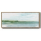Green Ribbon Coast II - Floater Framed Canvas Print