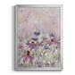 Floral Entertainment I - Modern Framed Canvas Print