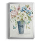 Garden Bouquet - Modern Framed Canvas Print