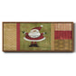Holiday Santa - Floater Framed Canvas Print