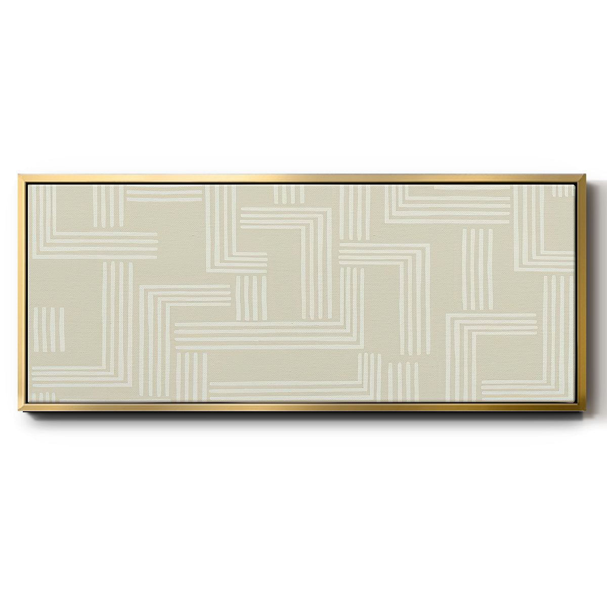 Roll Crossing III - Floater Framed Canvas Print