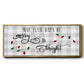 Buffalo Check Merry - Floater Framed Canvas Print