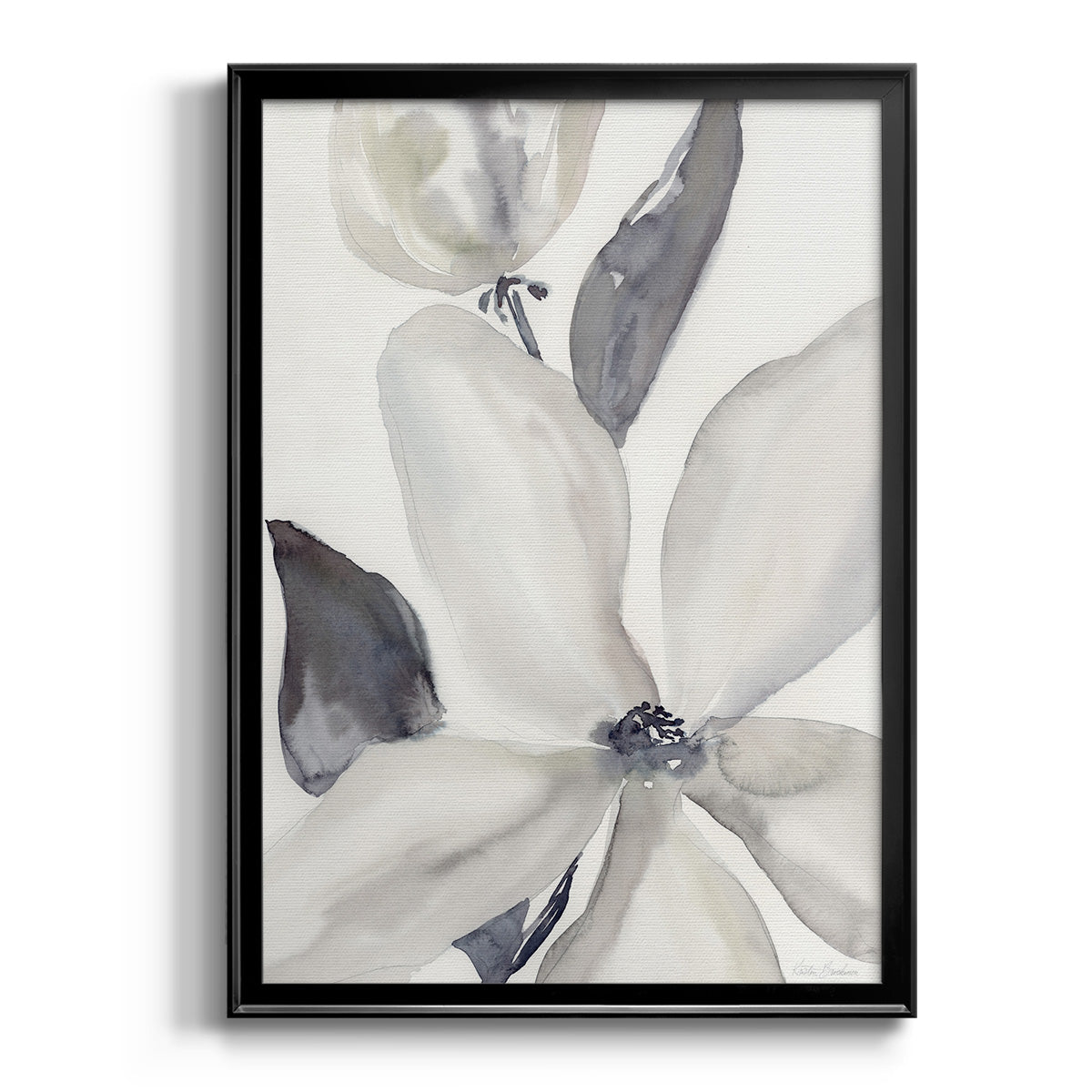 Daybreak Bloom II - Modern Framed Canvas Print