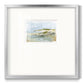 Sea Cove Impression I - Double Matboard Framed Print