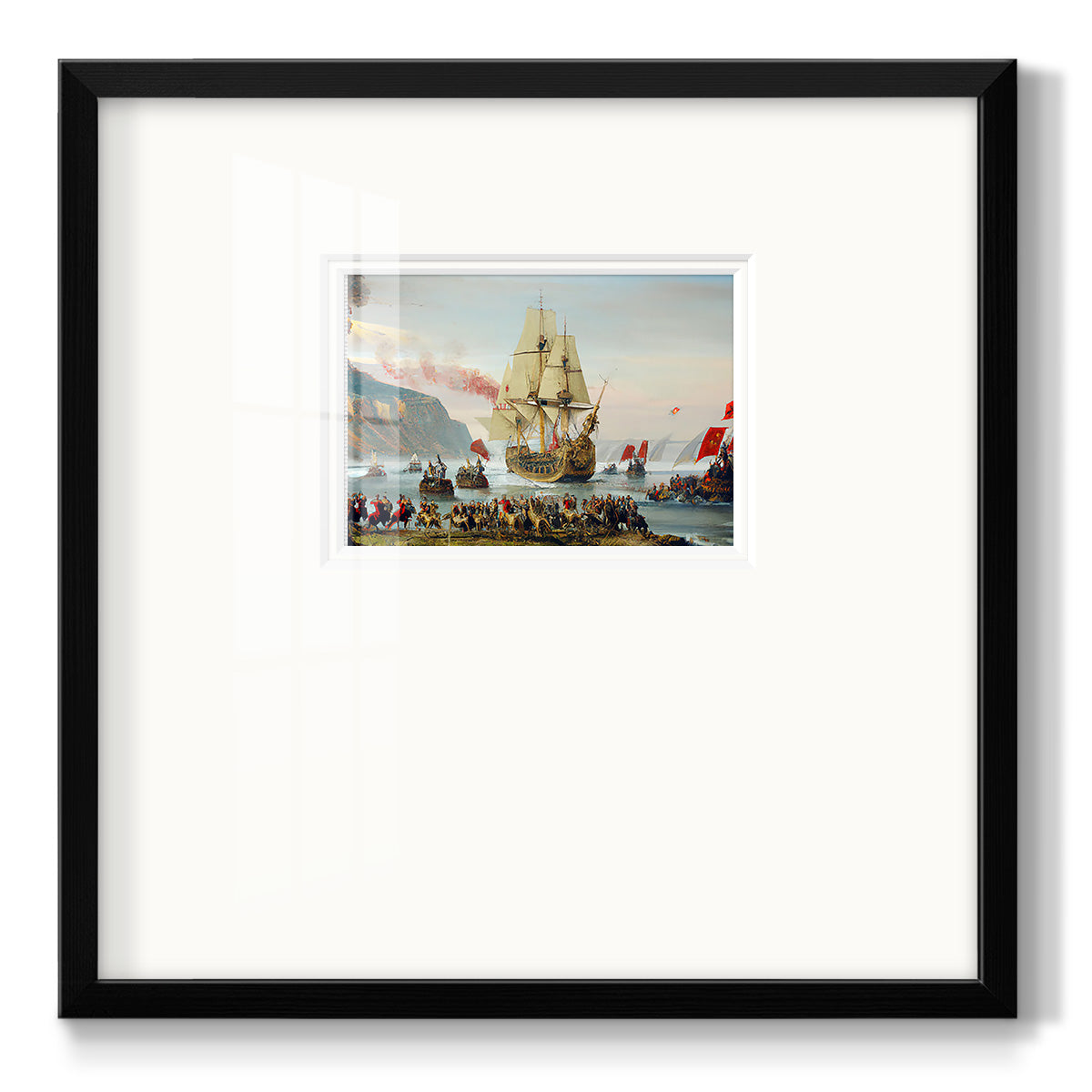 Friaget II - Double Matboard Framed Print