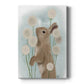 Rabbit In Dandylions Premium Gallery Wrapped Canvas - Ready to Hang