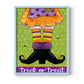 Trick or Treat - Restickable Framed Art Print