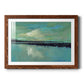 Harbor Light - Barnwood Framed Art Print