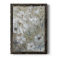 Wildflower Whites - Barnwood Framed Canvas Print