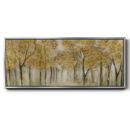 Golden Spring - Floater Framed Canvas Print