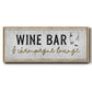 Champagne Lounge - Floater Framed Canvas Print