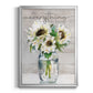 Do Everything In Love - Modern Framed Canvas Print