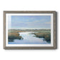Coastal Plains II - Barnwood Framed Art Print