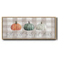 Gather With Grateful Hearts - Floater Framed Canvas Print