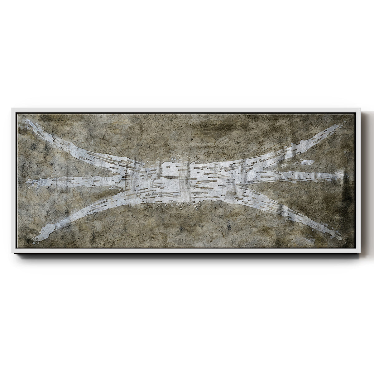 Water Carrier III - Floater Framed Canvas Print