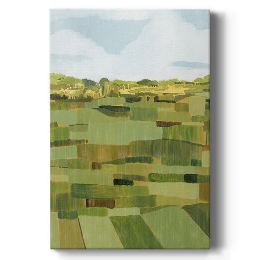 Woven Pasture I Premium Gallery Wrapped Canvas - Ready to Hang