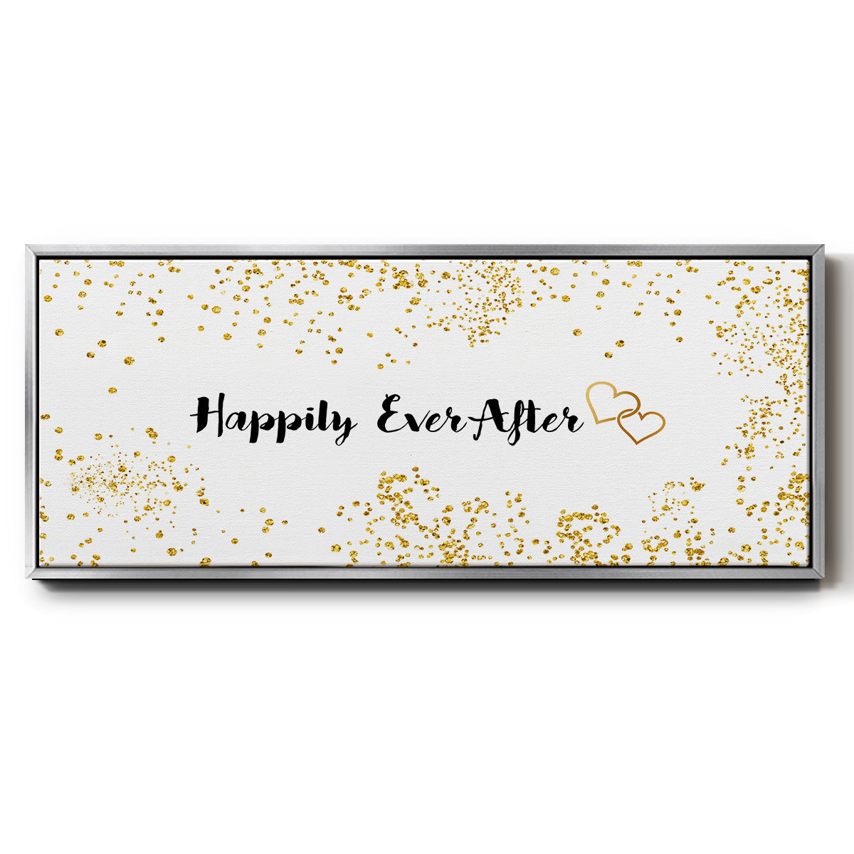 Happily Ever After - Floater Framed Canvas Print
