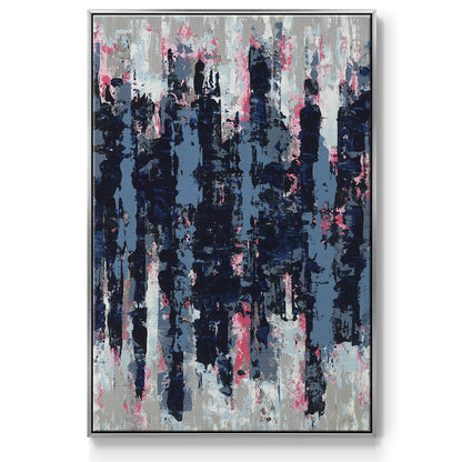 Veiled Heat - Floater Framed Canvas Print