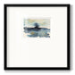Upheval II - Double Matboard Framed Print