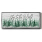 Joy to the World - Floater Framed Canvas Print