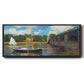 The Road Bridge, Argenteuil - Floater Framed Canvas Print