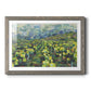 Yellow Grapevines Forever - Barnwood Framed Art Print