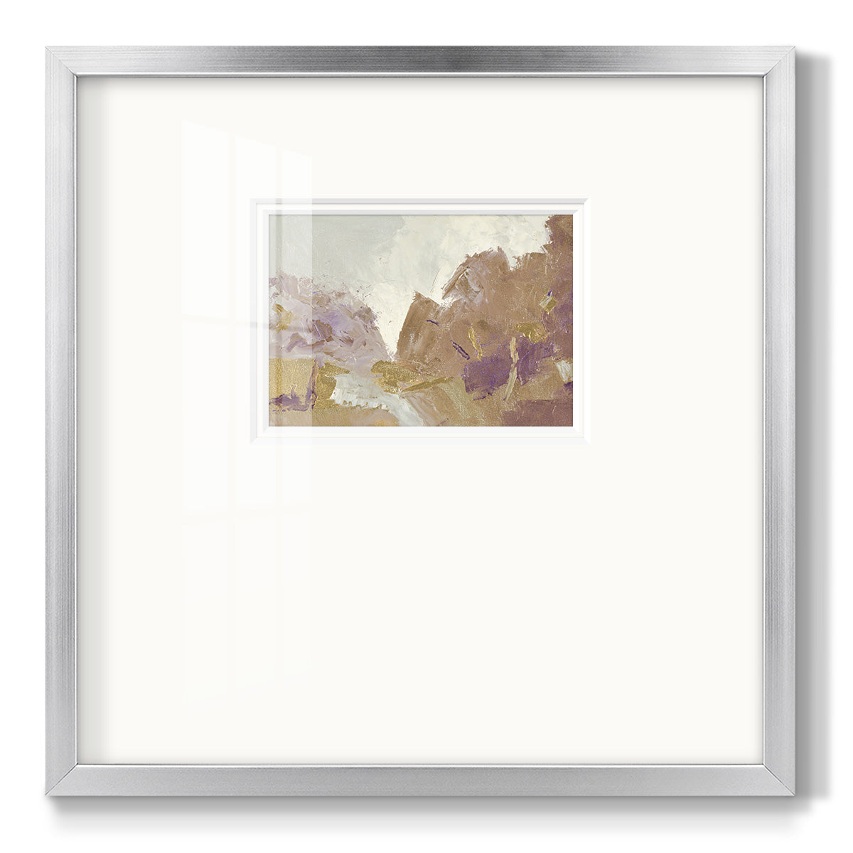 Fall Clearing Variation 2 Premium Framed Print Double Matboard