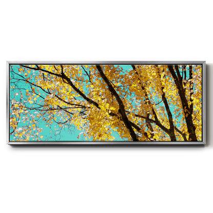 Autumn Tapestry IV - Floater Framed Canvas Print