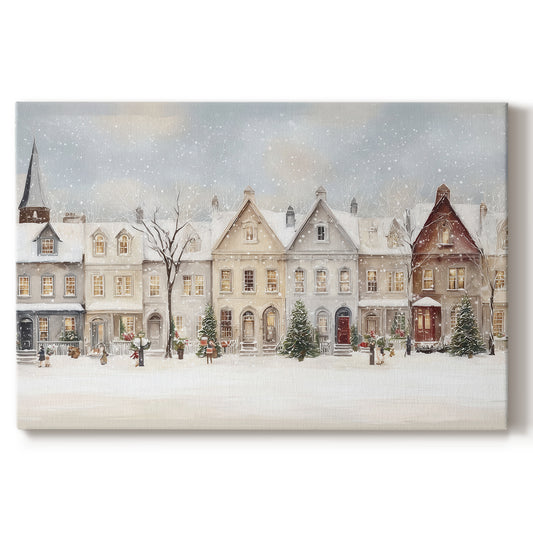 Snowwhite Night Green - Canvas Art Print