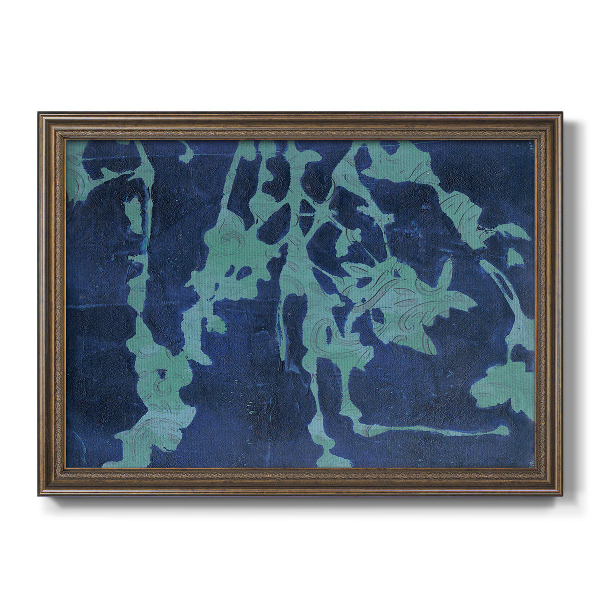 Brackish Flowers II Premium Framed Canvas- Ready to Hang