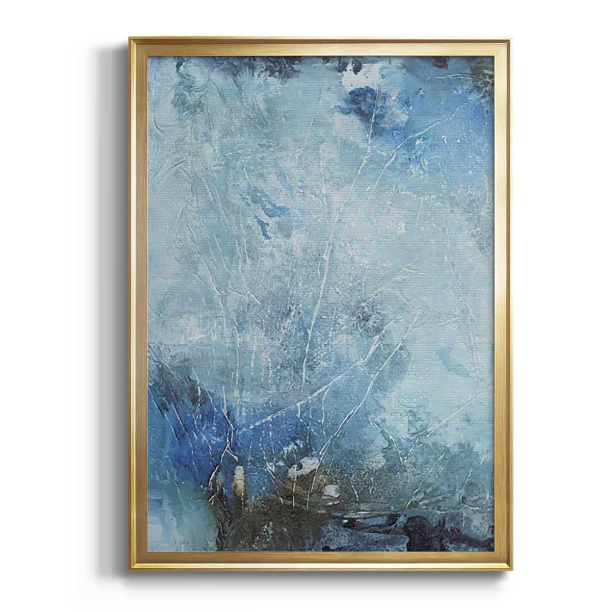 Coastal Seas III - Modern Framed Canvas Print