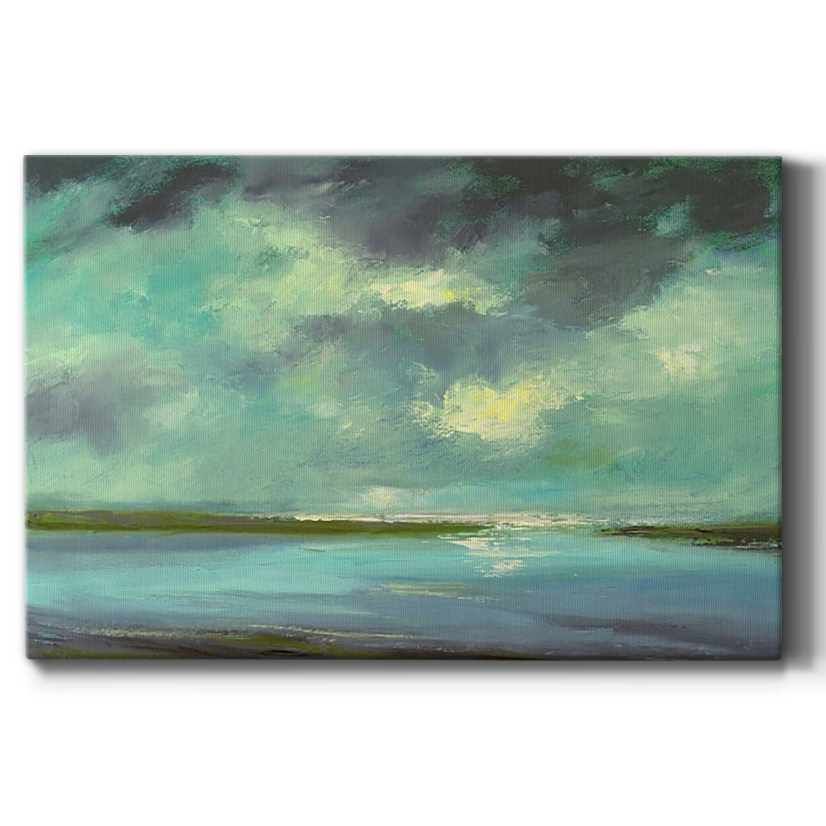 Lagoon Premium Gallery Wrapped Canvas - Ready to Hang