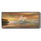 Louder Than - Floater Framed Canvas Print