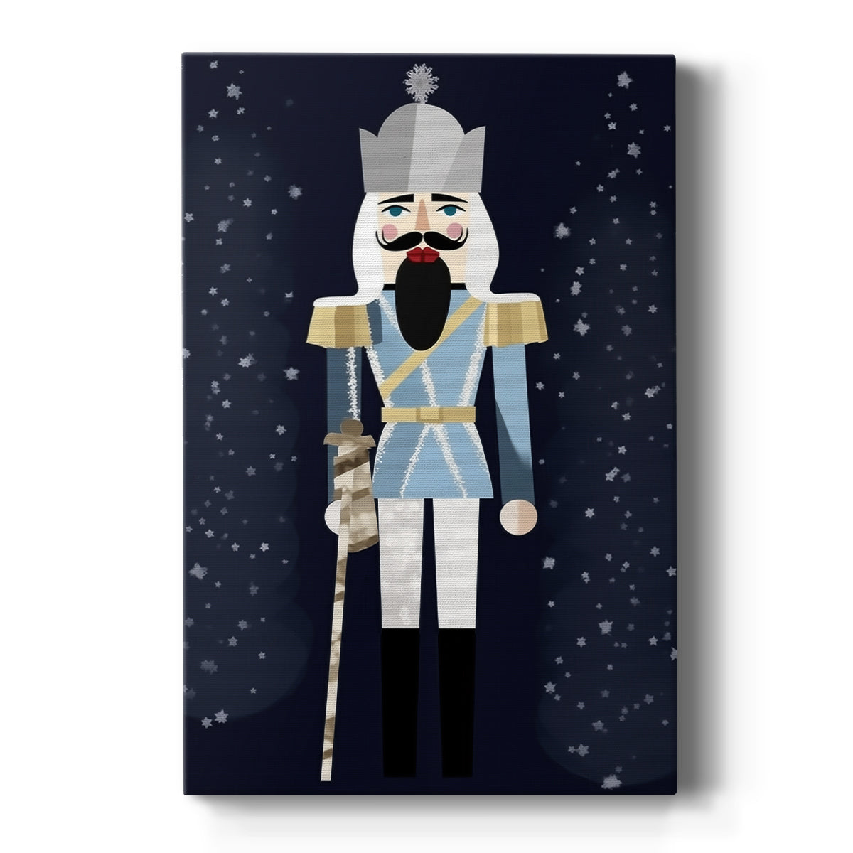 Chalk Nativity Whisper - Canvas Art Print