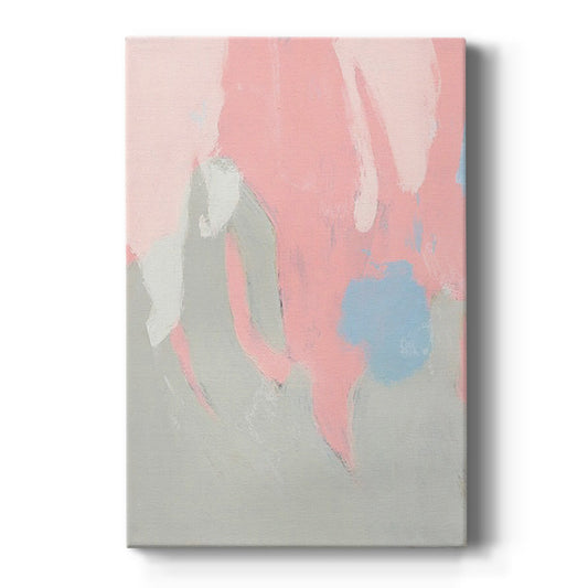 Blushing Abstract I - Canvas Art Print