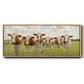 The F Side - Floater Framed Canvas Print