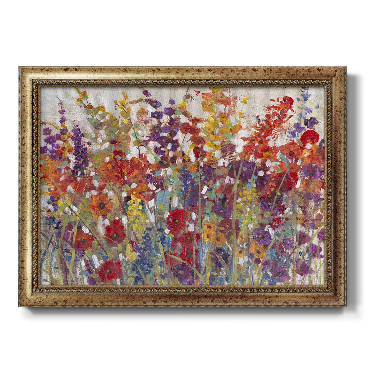 Variety of Flowers II Premium Framed Canvas- Ready to Hang