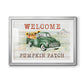 Pumpkin Patch - Modern Framed Art Print