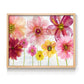Pop Of Spring - Restickable Framed Art Print