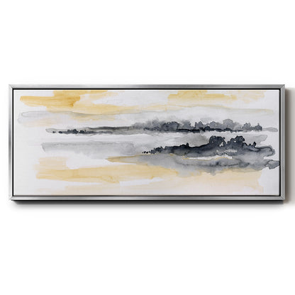 Whispering Wind II - Floater Framed Canvas Print