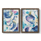 Fiesta I - Premium Framed Canvas 2 Piece Set - Ready to Hang